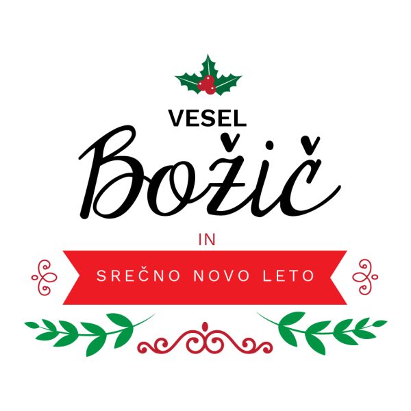 Vesel Božič in srečno novo leto